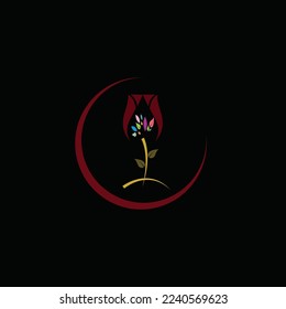 initial art company Logo Design