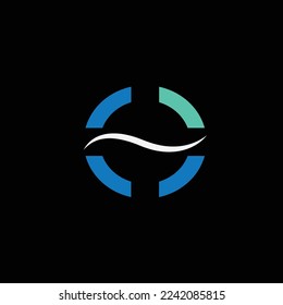initial art company Logo Design