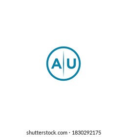 Logo-Design-Logo des ersten AU-Logos