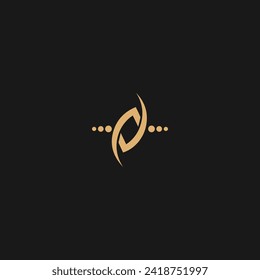 Logotipo de carta médica AV inicial con plantilla de vectores de tipografía comercial moderna creativa,