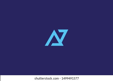 Initial AV VA Letter Logo Design Vector Template. Monogram and Creative Alphabet V A Letters icon Illustration.