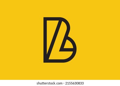 Initial B BL LB modern monogram and elegant logo design, Professional Letters Vector Icon Logo on luxury background.