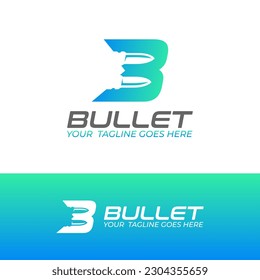 Diseño de vectores de logotipo de viñeta de letras B iniciales