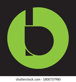 Logo De La Letra B Inicial. Hermoso diseño de logotipo minimalista para marca