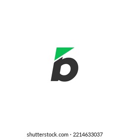elementos de plantilla de diseño de logotipo de letra B inicial. Logo de la letra digital abstracta moderna. Ilustración vectorial.
