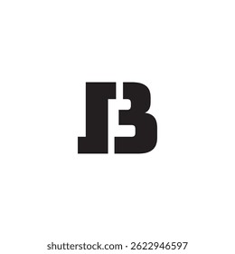 Initial b letter logo design vector template.