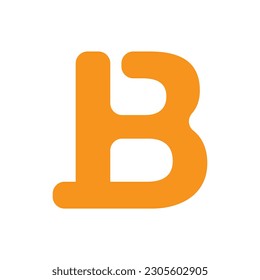 Initial B letter luxury beauty flourishes ornament monogram logo Swoosh Letter Logo Design for business and company identity. Water Wave B Logo with modern trendy