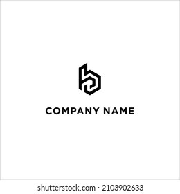 Initial B logo design vector
