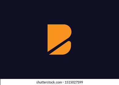 Initial B Logo Letter Design Vector Stock Vector (Royalty Free ...