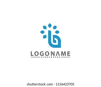 Initial B logo vector, B design template