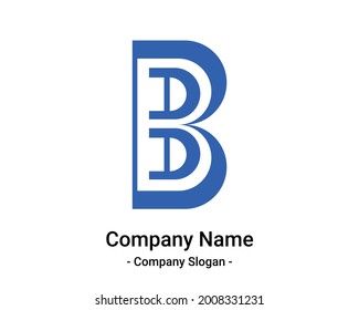Diseño inicial del logotipo de la empresa BA
