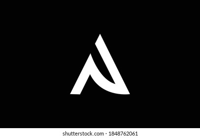 Initial Based Aan Logo Template Unique Stock Vector (Royalty Free ...