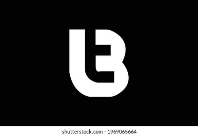 Initial based B, BB, TB, BT,  logo template. Unique monogram alphabet letters design and vector.