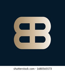 Initial based clean and minimal B Logo. letter creative fonts vintage monogram icon symbol. Universal elegant luxury alphabet vector design. Letter logo template. Gradient  color vector.