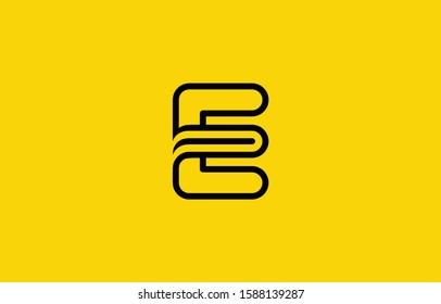 Initial based clean and minimal E Logo. E letter creative fonts monogram icon symbol. Universal elegant luxury alphabet vector design