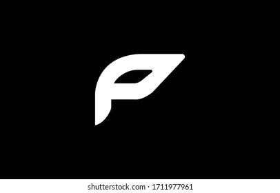 Initial based clean and minimal letter. P logo creative fonts monogram icon symbol. Universal elegant luxury alphabet vector design