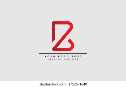 Initial based clean and minimal letter. BZ ZB B Z logo creative fonts monogram icon symbol. Universal elegant luxury alphabet vector design