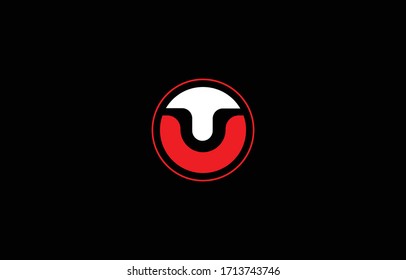 Initial based clean and minimal letter.  TU UT logo creative fonts monogram icon symbol. Universal elegant luxury alphabet vector design