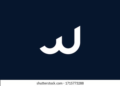 Initial based clean and minimal letter. W logo creative fonts monogram icon symbol. Universal elegant luxury alphabet vector design