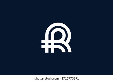 Initial based clean and minimal letter. R logo creative fonts monogram icon symbol. Universal elegant luxury alphabet vector design