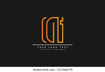 Initial based clean and minimal letter. DI ID D II logo creative fonts monogram icon symbol. Universal elegant luxury alphabet vector design