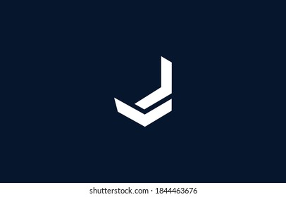 Initial based clean and minimal letter. JV VJ logo creative and monogram icon symbol. Universal elegant luxury alphabet vector design