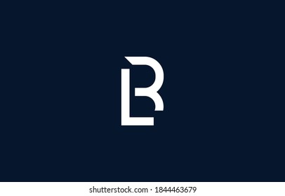 Initial based clean and minimal letter. LB BL logo creative and monogram icon symbol. Universal elegant luxury alphabet vector design