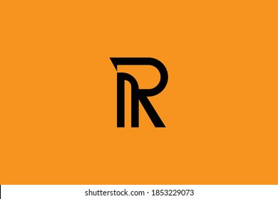 Initial based clean and minimal letter. R logo creative and monogram icon symbol. Universal elegant luxury alphabet vector design