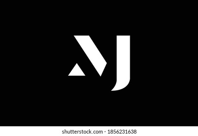 Initial based clean and minimal letter. MJ JM M J logo creative and monogram icon symbol. Universal elegant luxury alphabet vector design