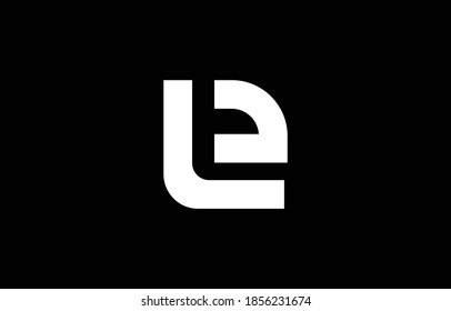 Ursprünglicher, sauberer und minimaler Buchstabe. Das Symbol des LE EL L E Logos ist kreativ und Symbol für das Monogramm. Universelles, elegantes und luxuriöses Alphabet, Vektordesign