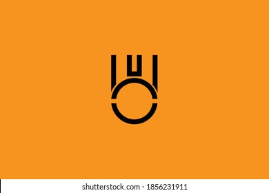 Initial based clean and minimal letter. OW WO O W logo creative and monogram icon symbol. Universal elegant luxury alphabet vector design