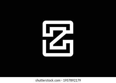 Initial based clean and minimal letter. CZ ZC logo creative fonts monogram icon symbol. Universal elegant luxury alphabet vector design.