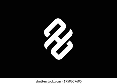 Initial based clean and minimal letter. ZH HZ logo creative fonts monogram icon symbol. Universal elegant luxury alphabet vector design.
