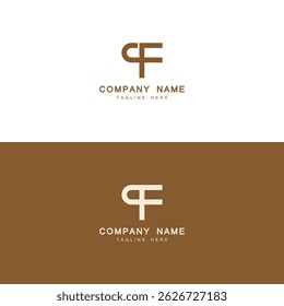 Initial based clean and minimal letter. FD DF F D logo creative fonts monogram icon symbol. Universal elegant luxury alphabet vector design