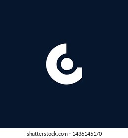 Initial based clean and minimal Logo. GG G letter creative monochrome monogram icon symbol. Universal elegant luxury alphabet vector emblem design