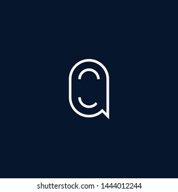 Initial based clean and minimal Logo. AA QQ letter creative monochrome monogram icon symbol. Universal elegant luxury alphabet vector emblem design