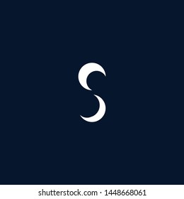 Initial based clean and minimal Logo. SS S letter creative monochrome monogram icon symbol. Universal elegant luxury alphabet vector design