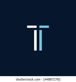 T T Tttt Initial Logo Monogram Stock Vector (Royalty Free) 1475437784