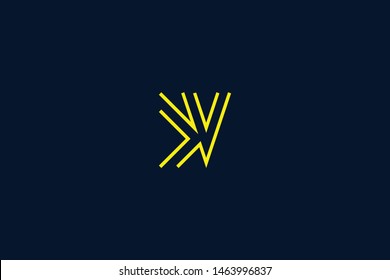 Initial based clean and minimal Logo. KV TV K V letter creative monochrome monogram icon symbol. Universal elegant luxury alphabet vector design
