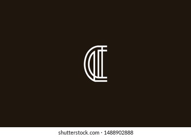 Initial based clean and minimal Logo. DI ID D I letter creative monochrome monogram icon symbol. Universal elegant luxury alphabet vector design