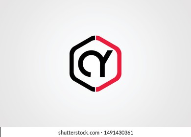 Initial based clean and minimal Logo. OY YO O Y letter creative monochrome monogram icon symbol. Universal elegant luxury alphabet vector design