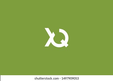 Initial based clean and minimal Logo. QX XQ Q X letter creative monochrome monogram icon symbol. Universal elegant luxury alphabet vector design