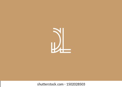 Initial based clean and minimal Logo. GL LG G L letter creative fonts monogram icon symbol. Universal elegant luxury alphabet vector design