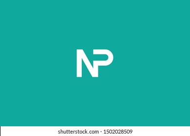 Initial based clean and minimal Logo. NP PN N P letter creative fonts monogram icon symbol. Universal elegant luxury alphabet vector design