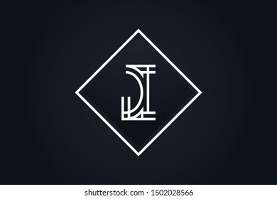 Initial based clean and minimal Logo. GI IG G I letter creative fonts monogram icon symbol. Universal elegant luxury alphabet vector design