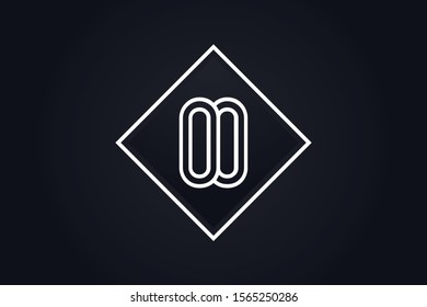 Initial based clean and minimal Logo. OO letter creative fonts monogram icon symbol. Universal elegant luxury alphabet vector design