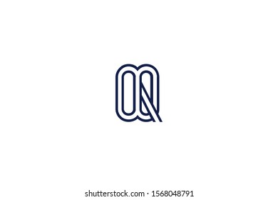 Initial based clean and minimal Logo. OQ QO O Q letter creative fonts monogram icon symbol. Universal elegant luxury alphabet vector design