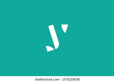 Initial based clean and minimal Logo. JY YJ J Y letter creative fonts monogram icon symbol. Universal elegant luxury alphabet vector design