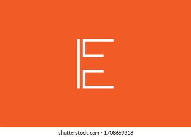 Initial based clean and minimal Logo. EI IE E II letter creative fonts monogram icon symbol. Universal elegant luxury alphabet vector design