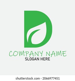 Initial based clean and minimal Logo. D letter creative fonts logo design .